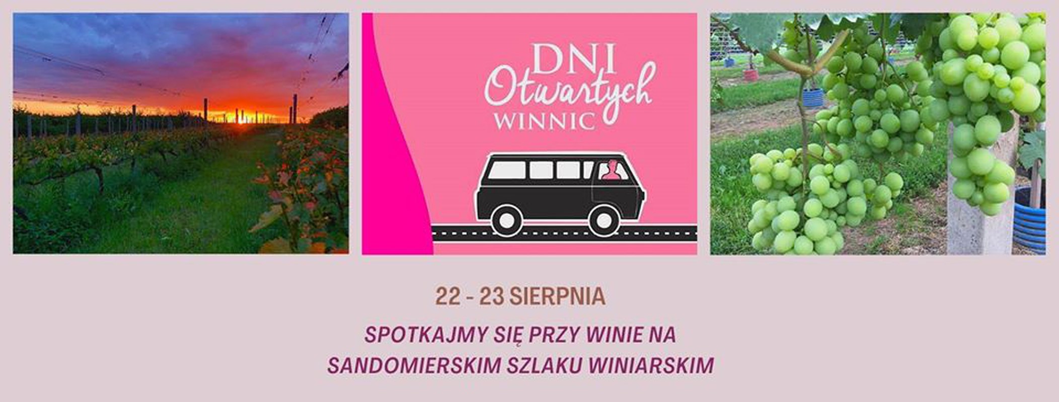 Dni Otwartych Winnic Sandomierskich 22 - 23 sierpnia