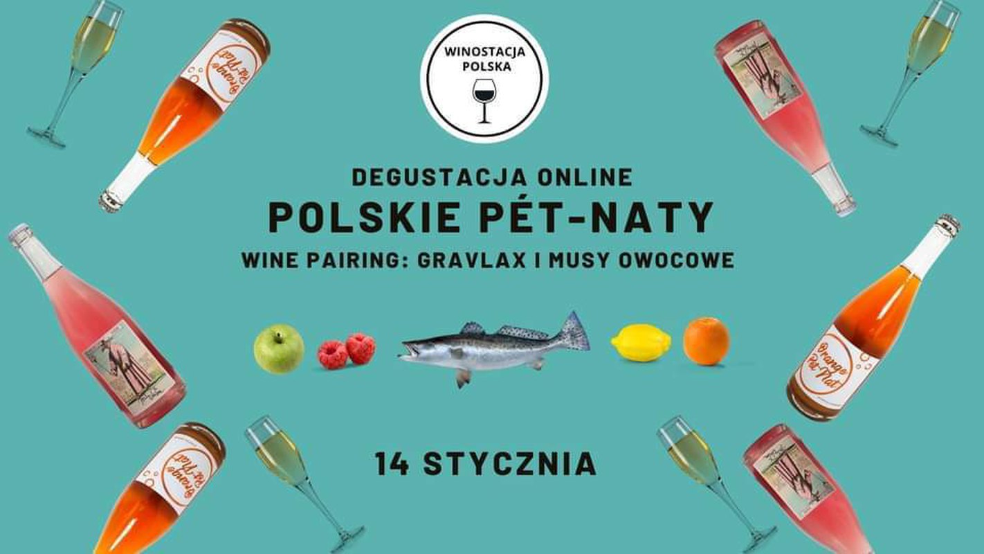 Winostacja Polska. Pét-naty i gravlax z musami owocowymi