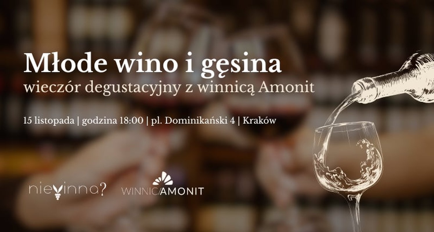 Wieczór degustacyjny z winnicą Amonit