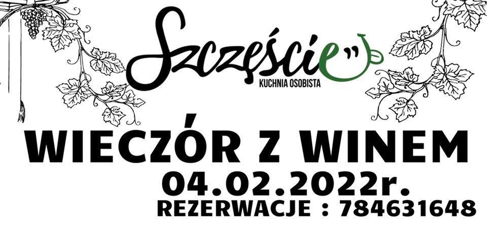 Wieczór z winem. Szczęście