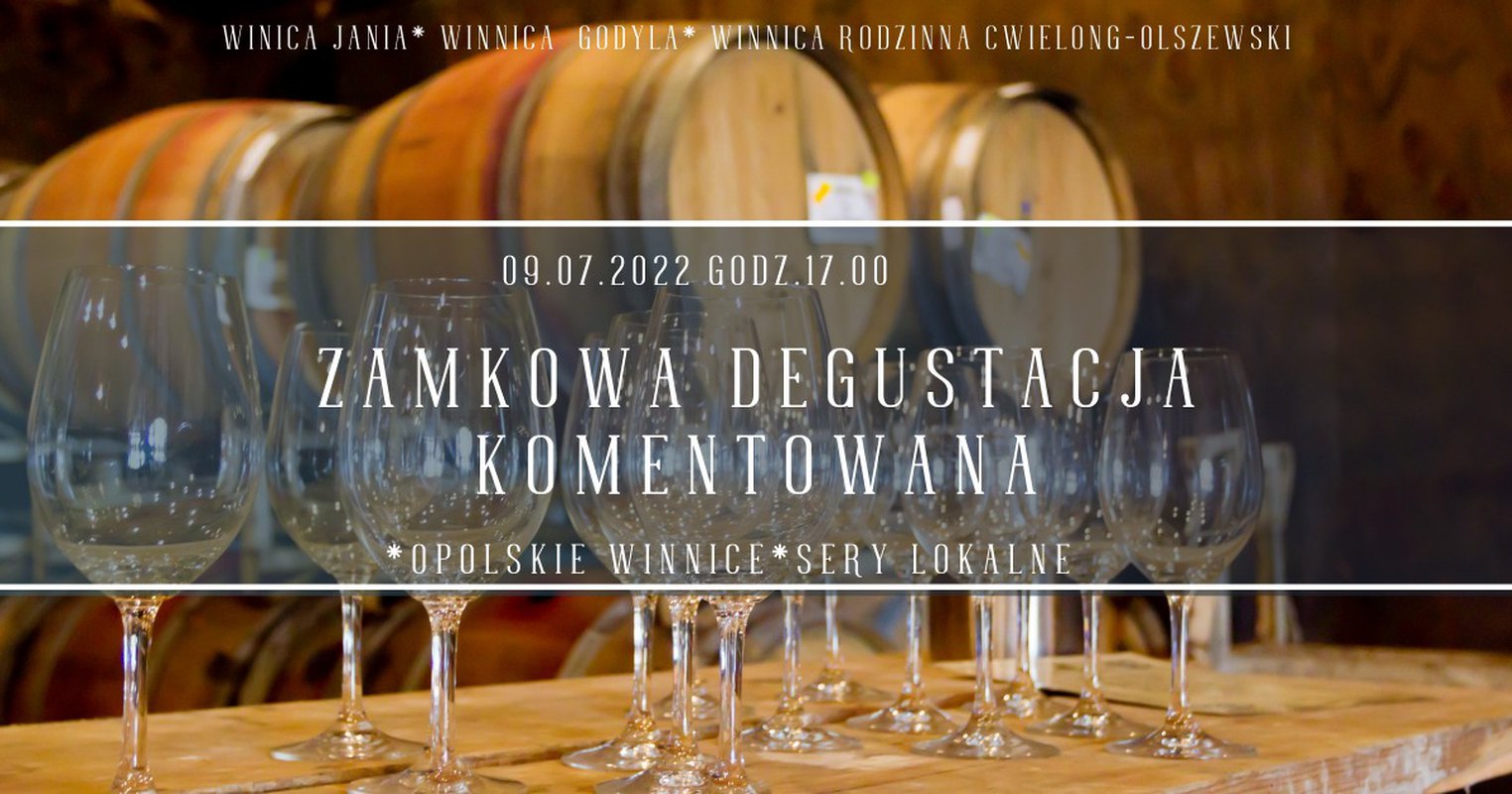 Zamkowa degustacja komentowana- opolski szlak winnic