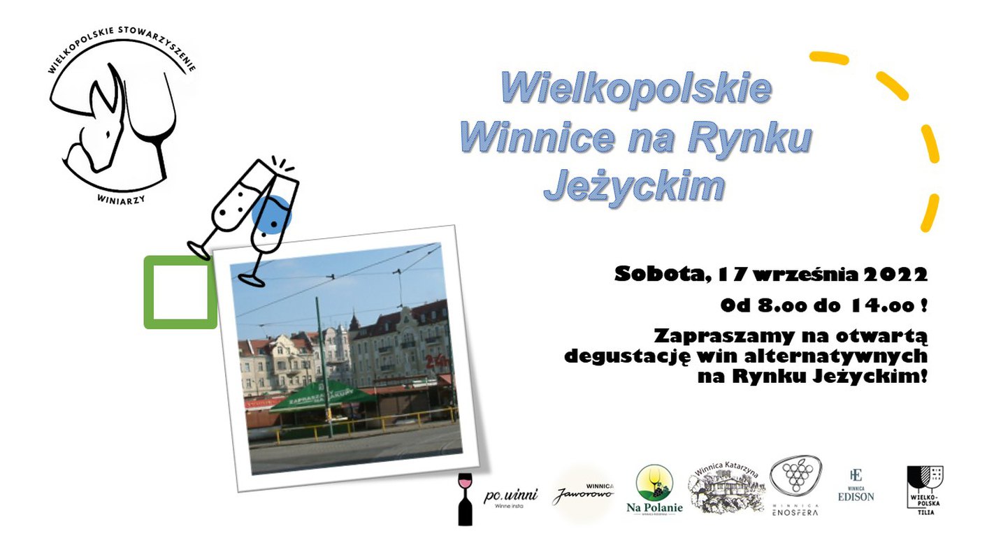 Wielkopolskie Winnice na Rynku Jeżyckim