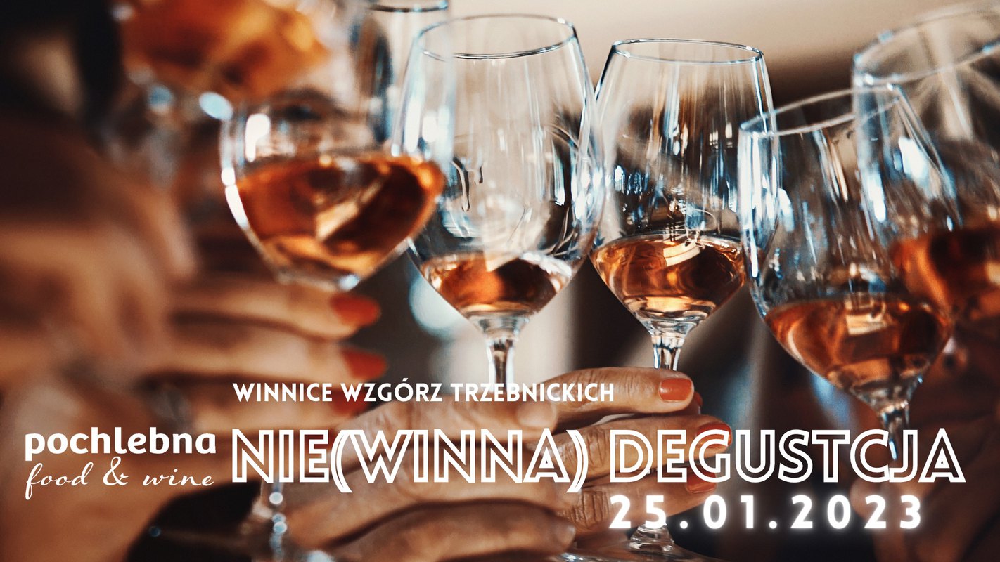 Nie(winna) degustacja Winnice Wzgórz Trzebnickich