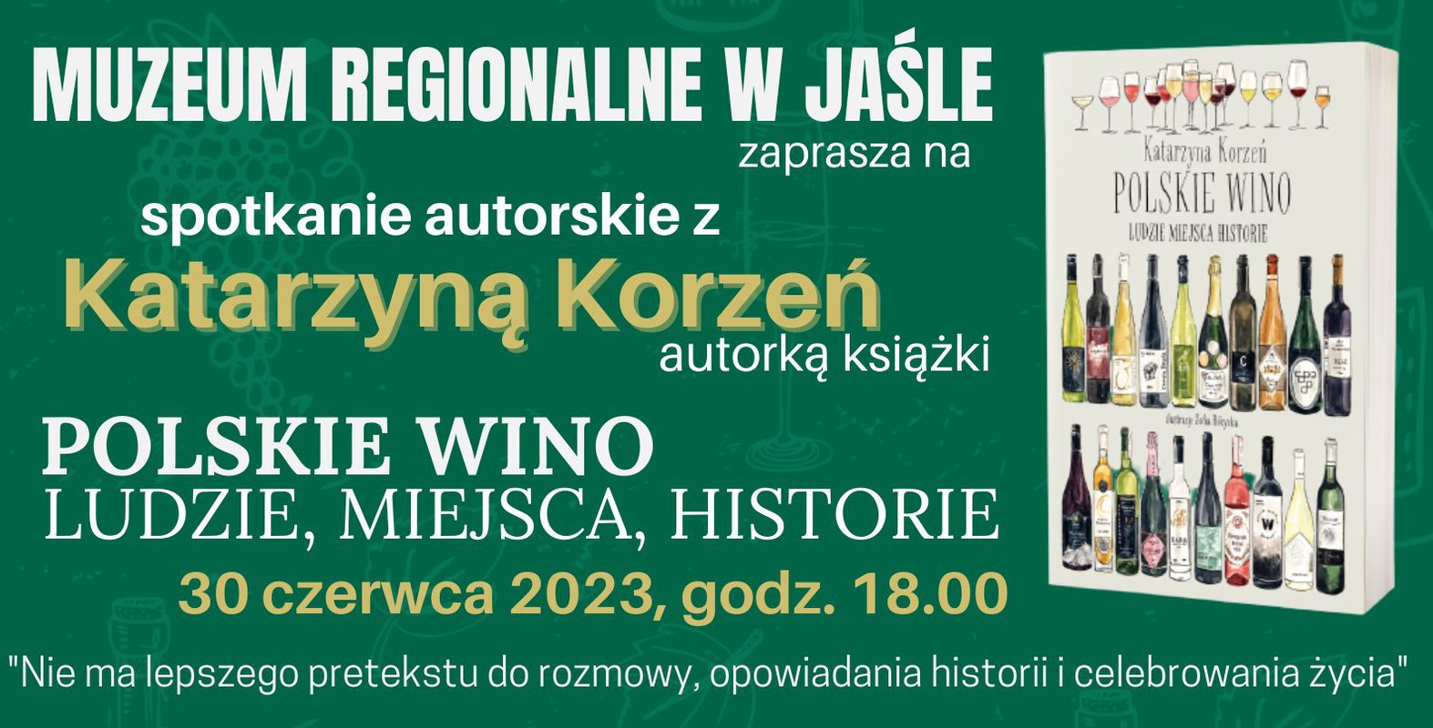 Spotkanie autorskie z Katarzyną Korzeń  w Muzeum Regionalnym w Jaśle