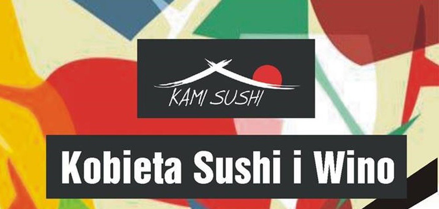 Kobieta Sushi i Wino