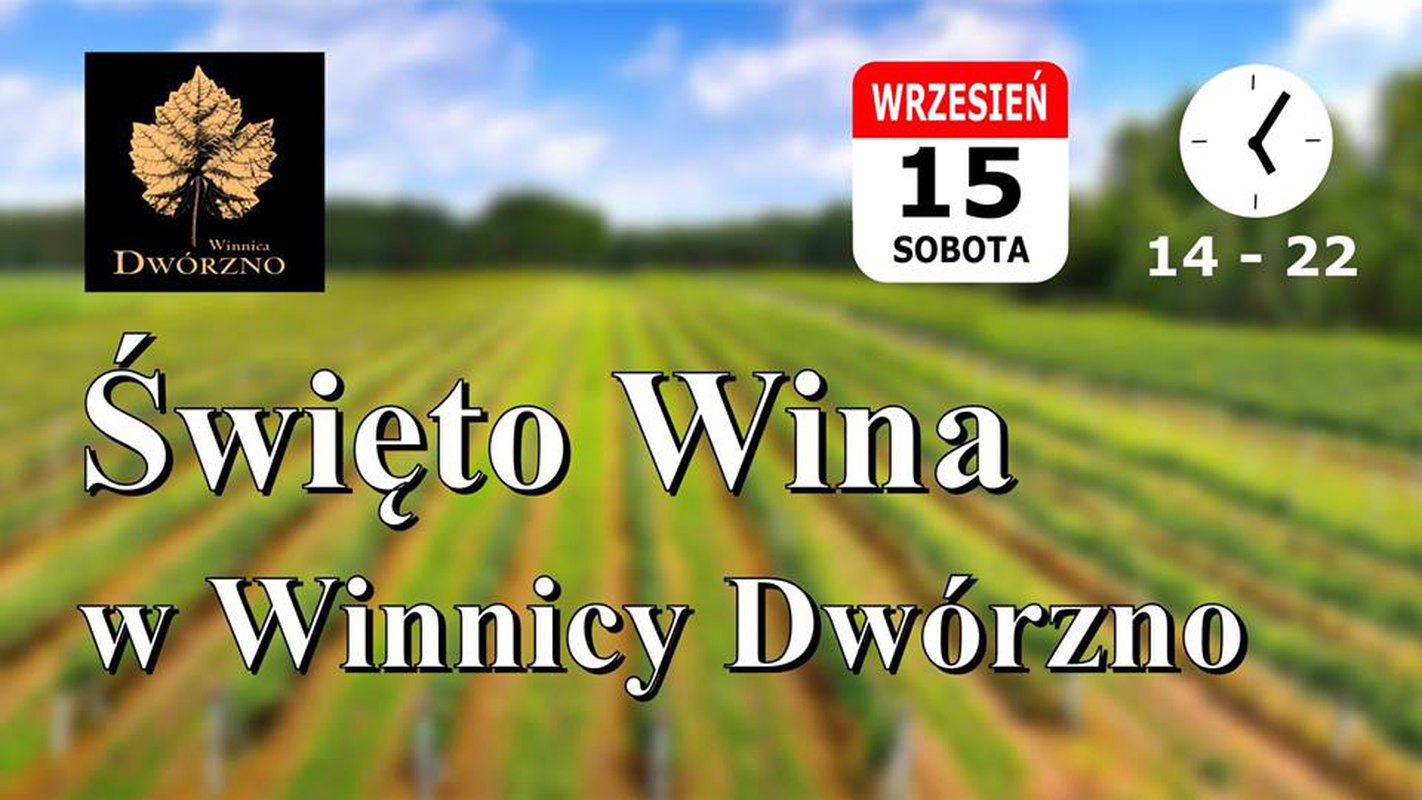 Święto Wina w Winnicy Dwórzno - piknik rodzinny