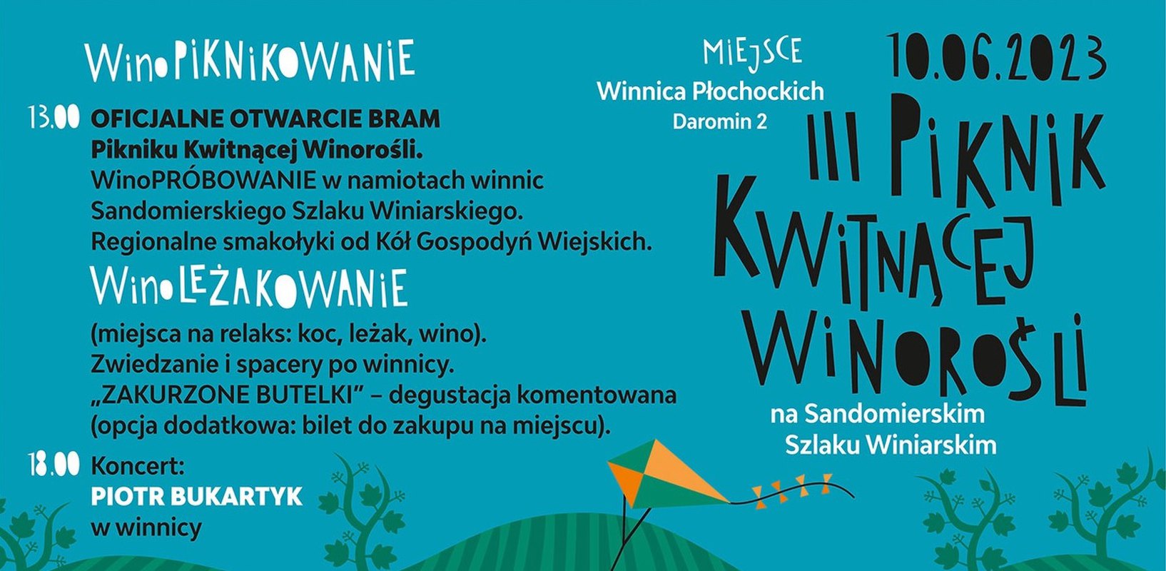 Piknik Kwitnącej Winorośli 2023