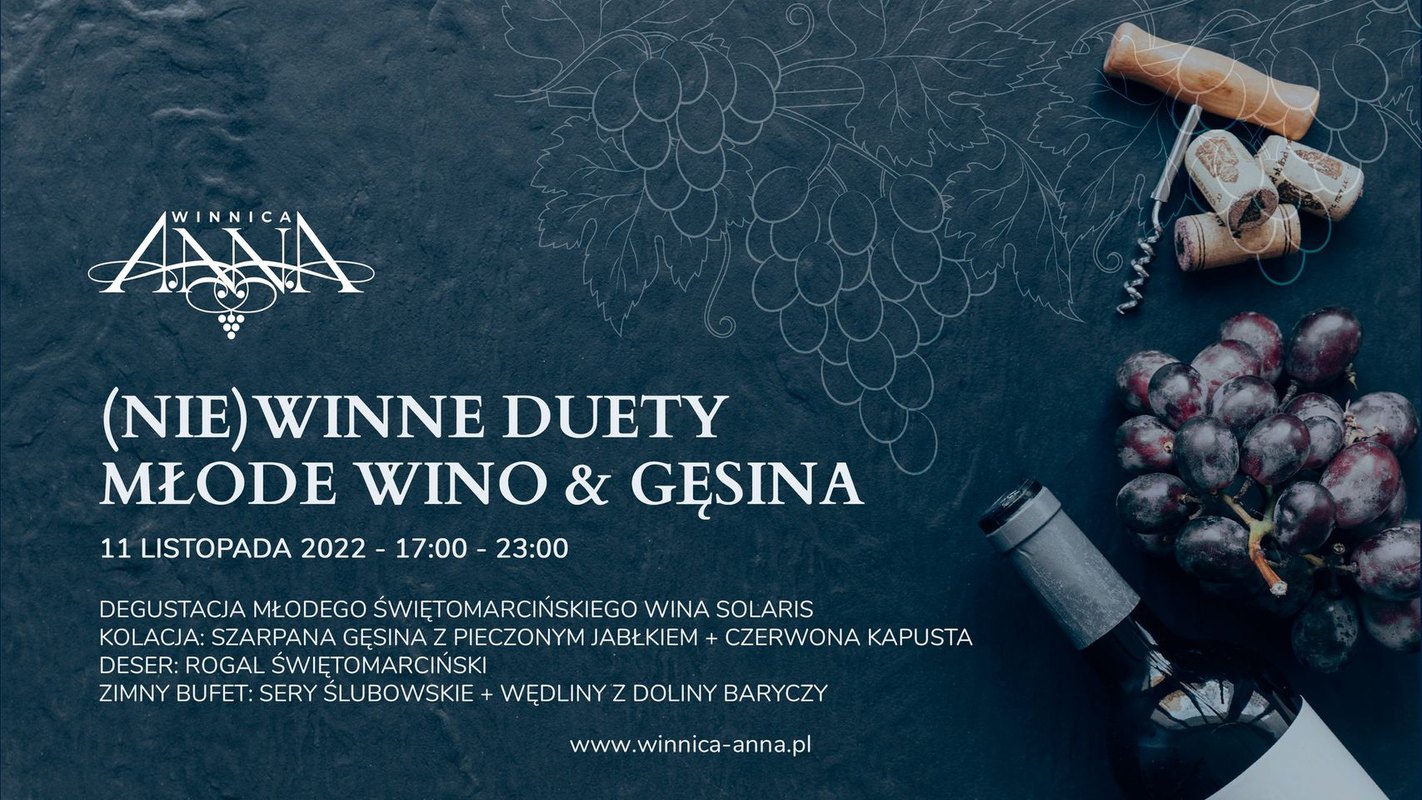 (Nie)winne duety: Młode wino i gęsina na Świętego Marcina