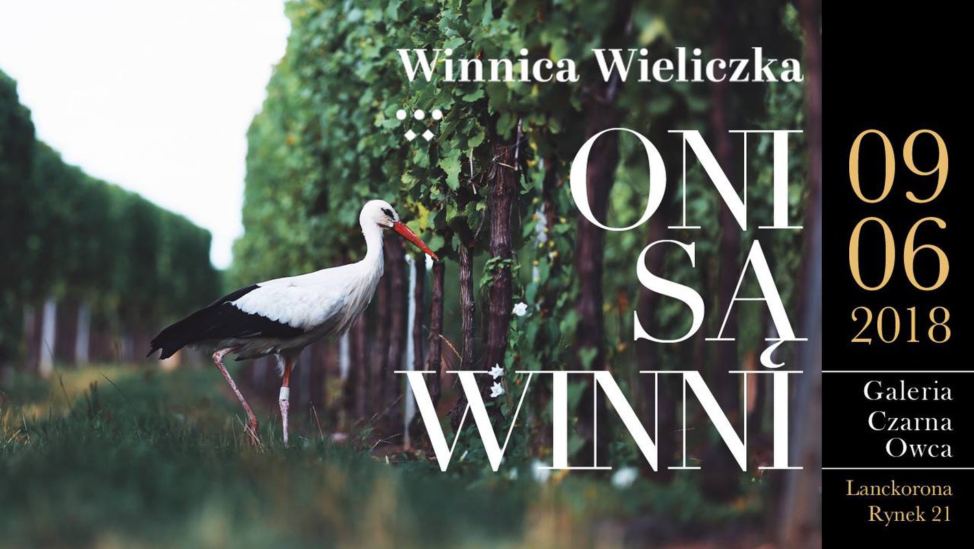 Oni są winni. Porozmawiamy o winie i popróbujemy.