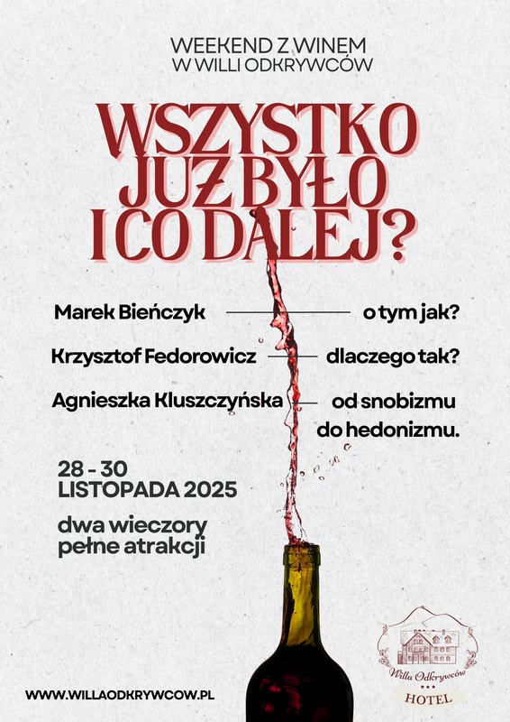 Wszystko już było i co dalej?