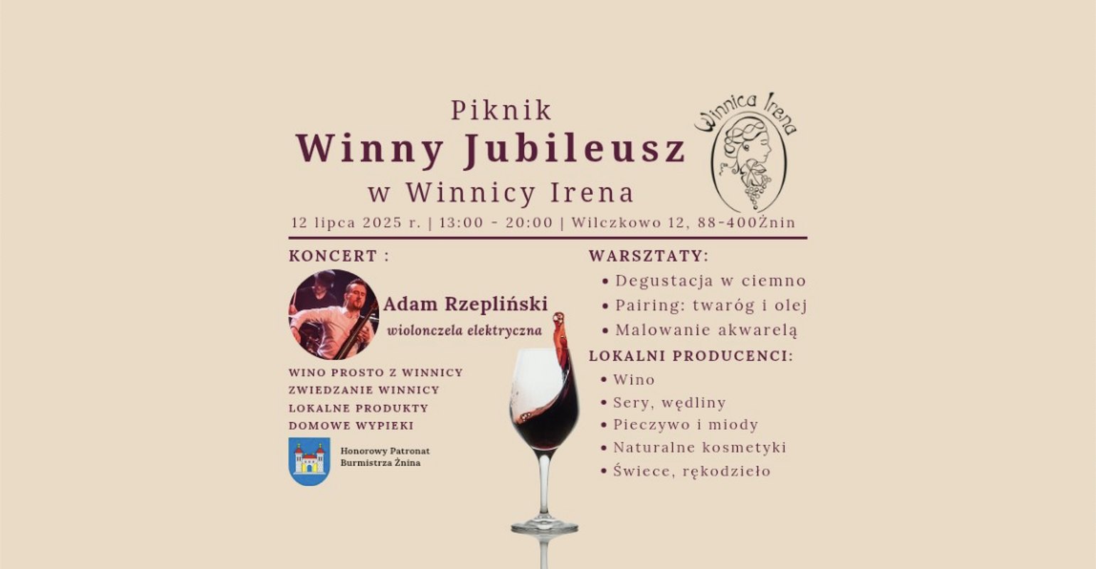 Piknik Winny Jubileusz w Winnicy Irena