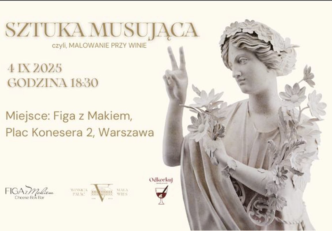 Sztuka Musująca, czyli malowanie przy winie