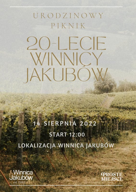 20-lecie Winnicy Jakubów - piknik urodzinowy