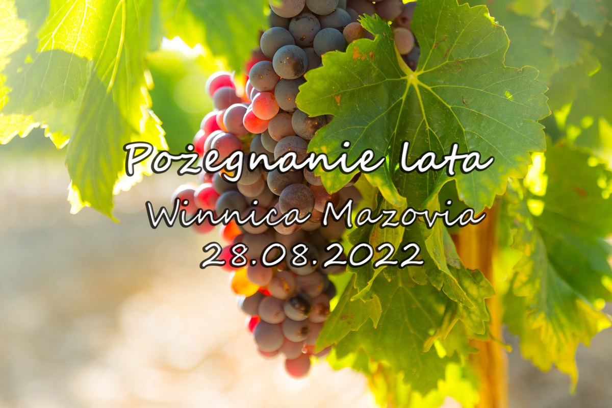 Pożegnanie lata w Winnicy Mazovia